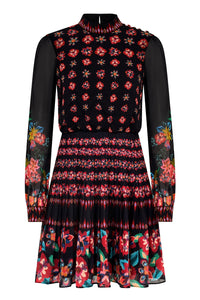 Isa Short Dress in Cordia Posey