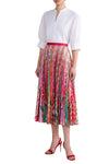 Kim Skirt in Mosaic Stripe