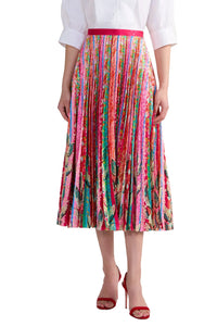 Kim Skirt in Mosaic Stripe