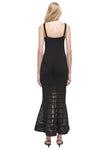 Vallarie Knit Midi Dress in Black
