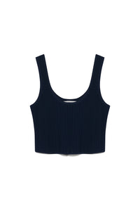 Rylan Knit Tank Top in Midnight