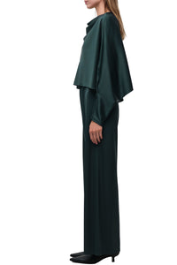 Bearitz Cowl Neck Top in Dark Spruce