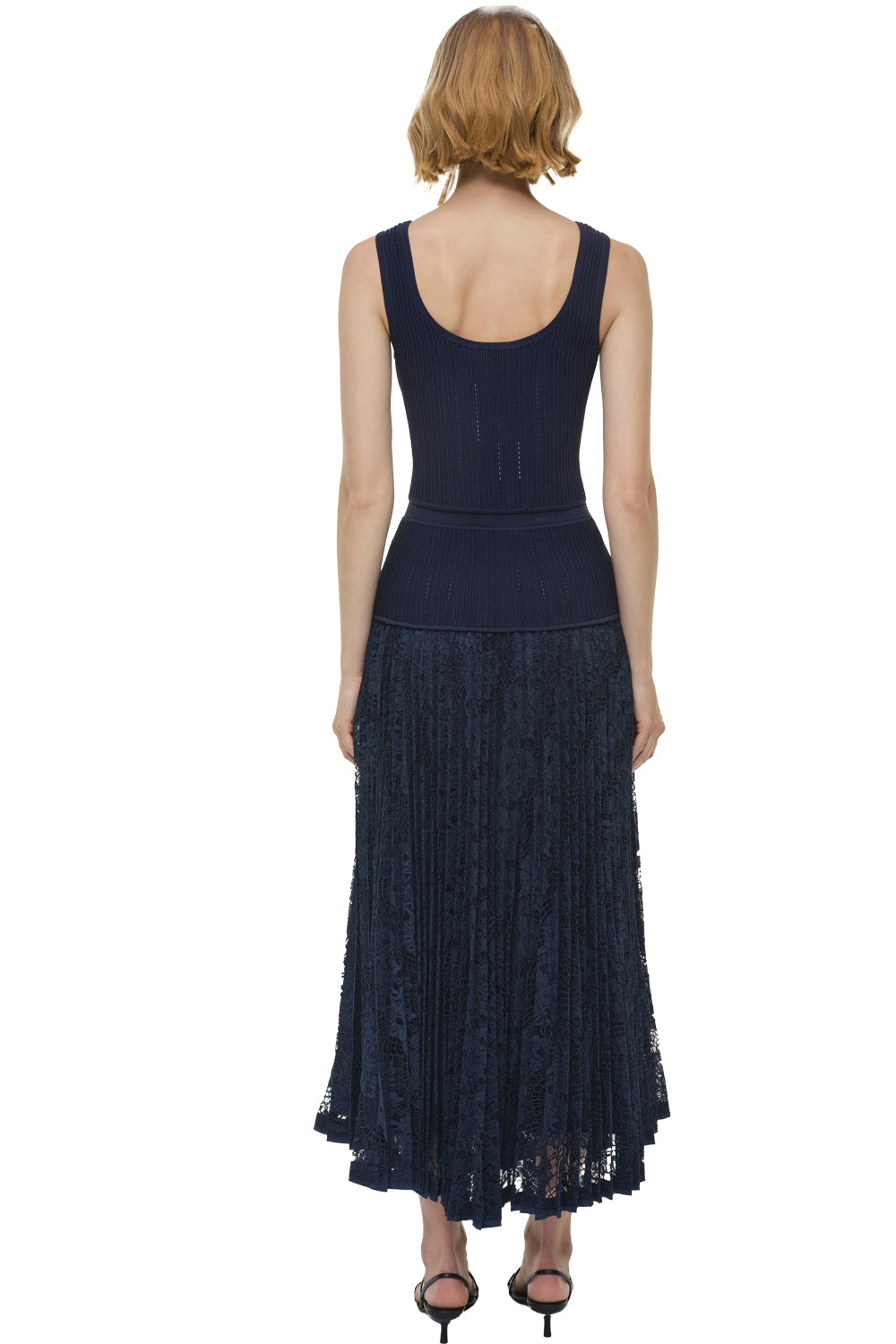 Rylan Knit Tank Top in Midnight