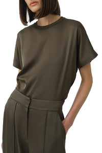 Addy Short Sleeve Knit Back T-Shirt in Sea Turtle