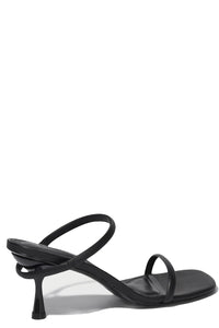Siren Low Sandal in Black