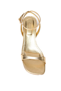Hannah Leather Sandal in Golden Haze