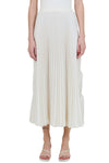 Melanie Midi Skirt in Ivory
