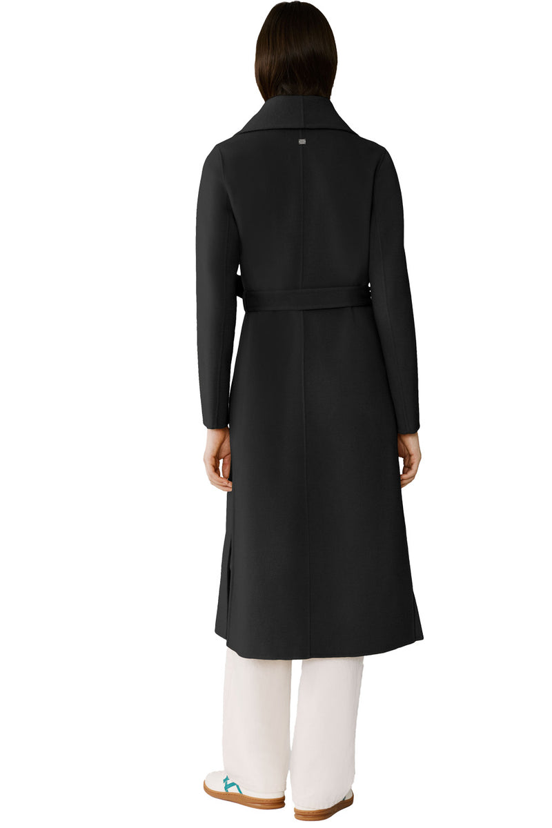 Britta Wool Coat in Black