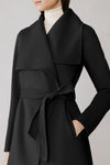 Britta Wool Coat in Black