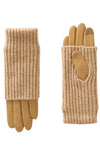 Carmel Leather Gloves in Teak