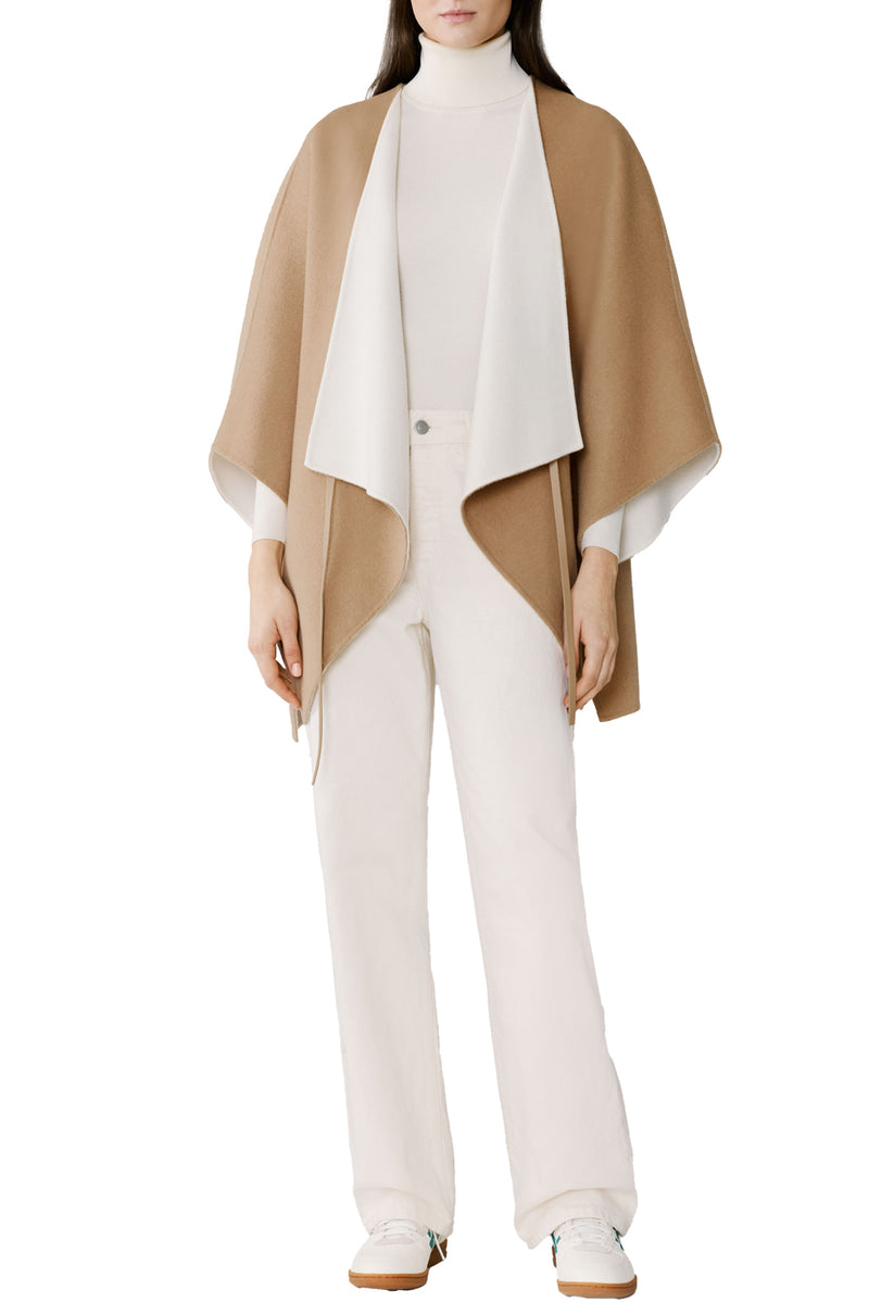 Geneva Cape in Teak Powder