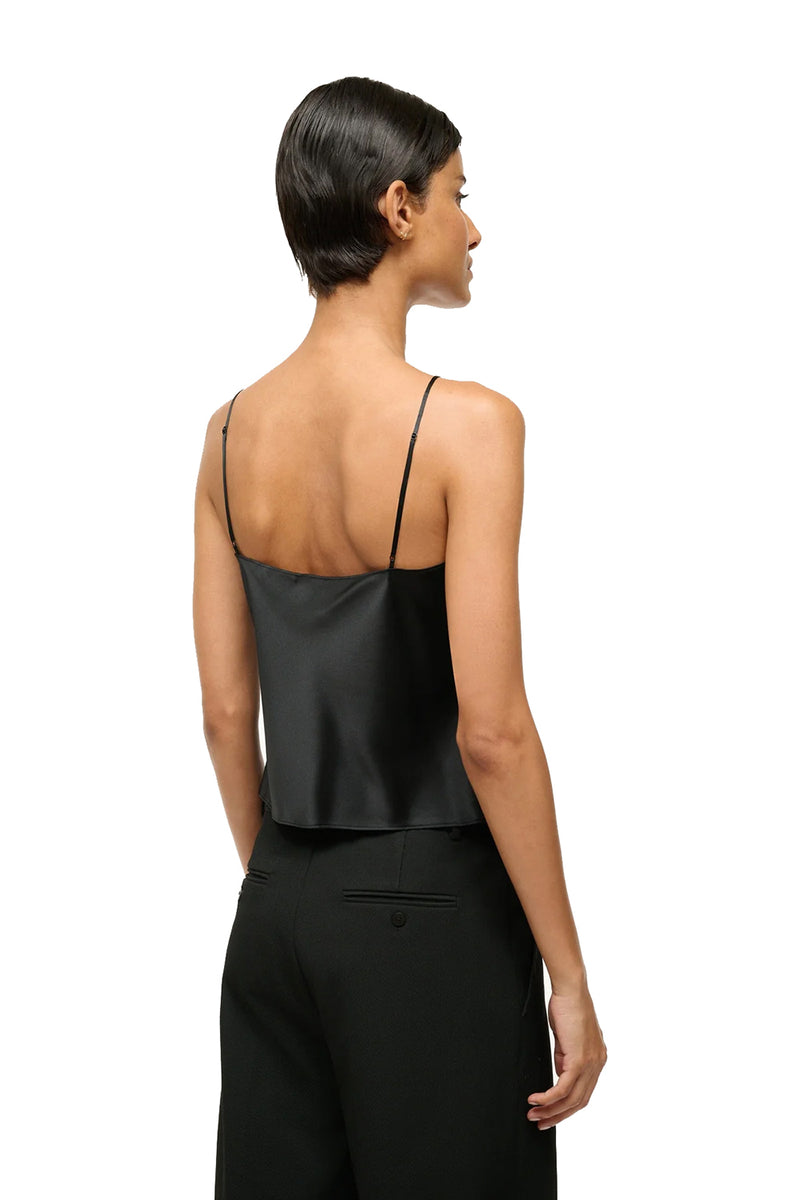 Durand Silk Cami in Black