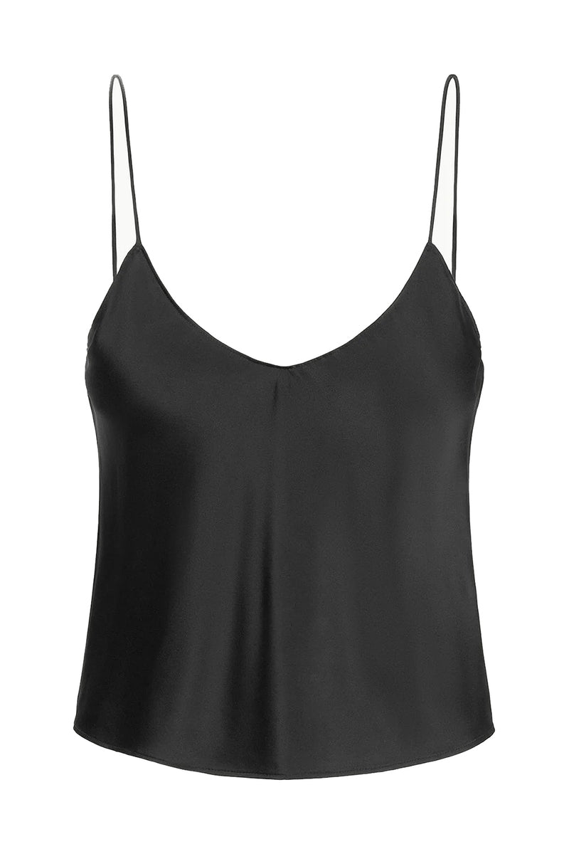 Durand Silk Cami in Black