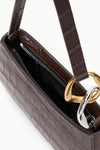 Ollie Bag in Espresso Croco