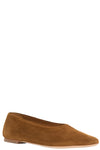 Alba Ballet Flat in Tan