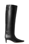 Wally Boot in Black Leather