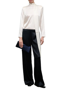 Stroll Silk Pant in Black