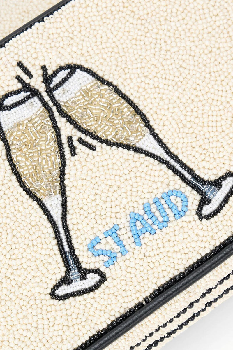 Tommy Beaded Bag in Caviar Dreams