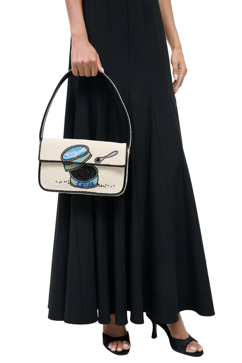 Tommy Beaded Bag in Caviar Dreams