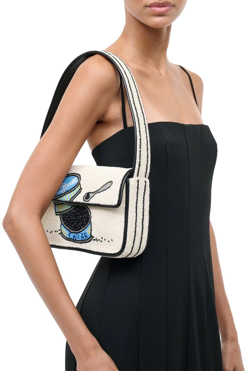 Tommy Beaded Bag in Caviar Dreams