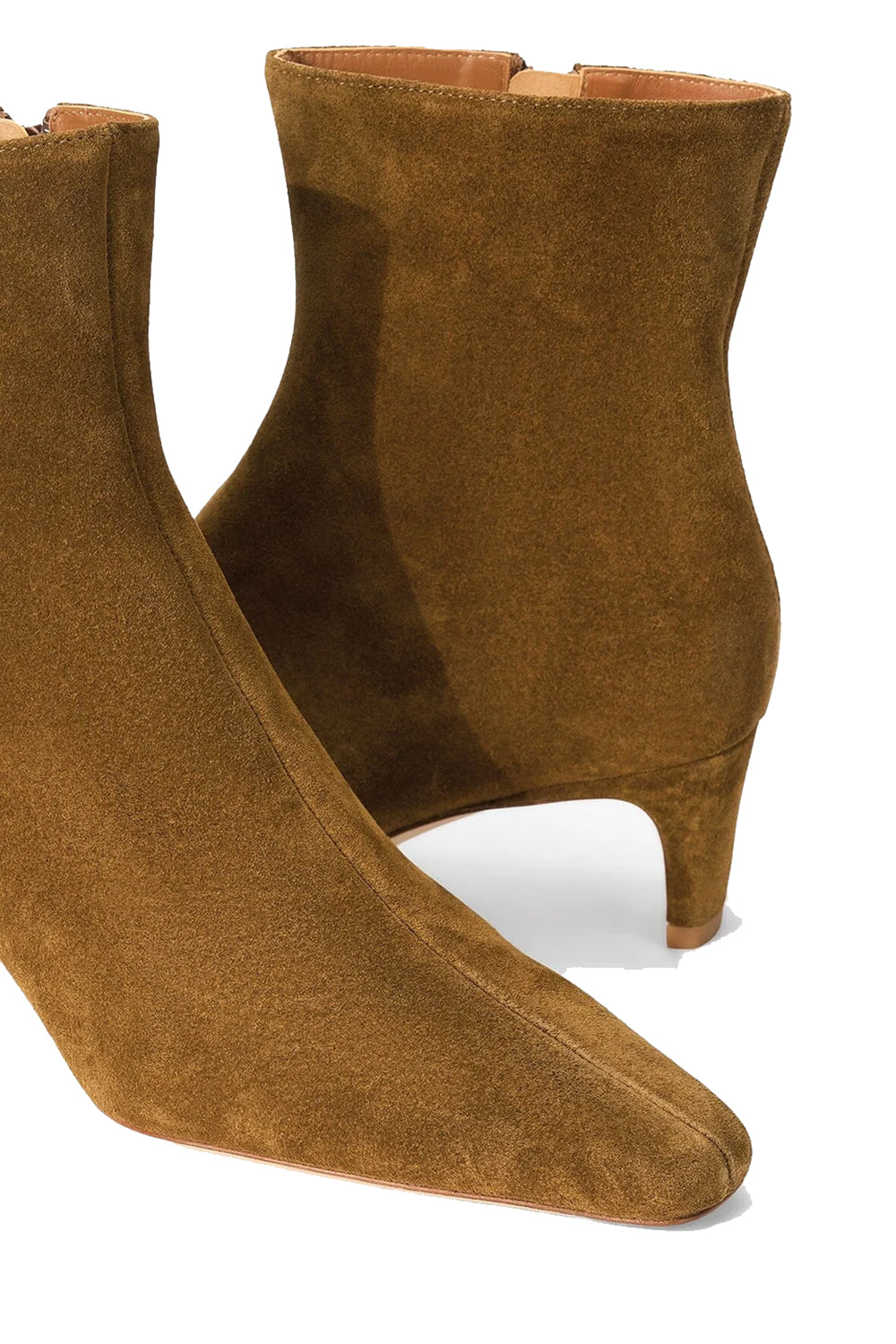 Wally Ankle Boots in Cigar Suede