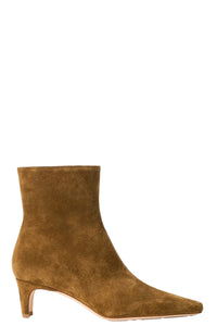 Wally Ankle Boots in Cigar Suede