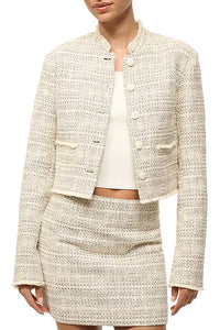 Costero Jacket in Ivory Multi