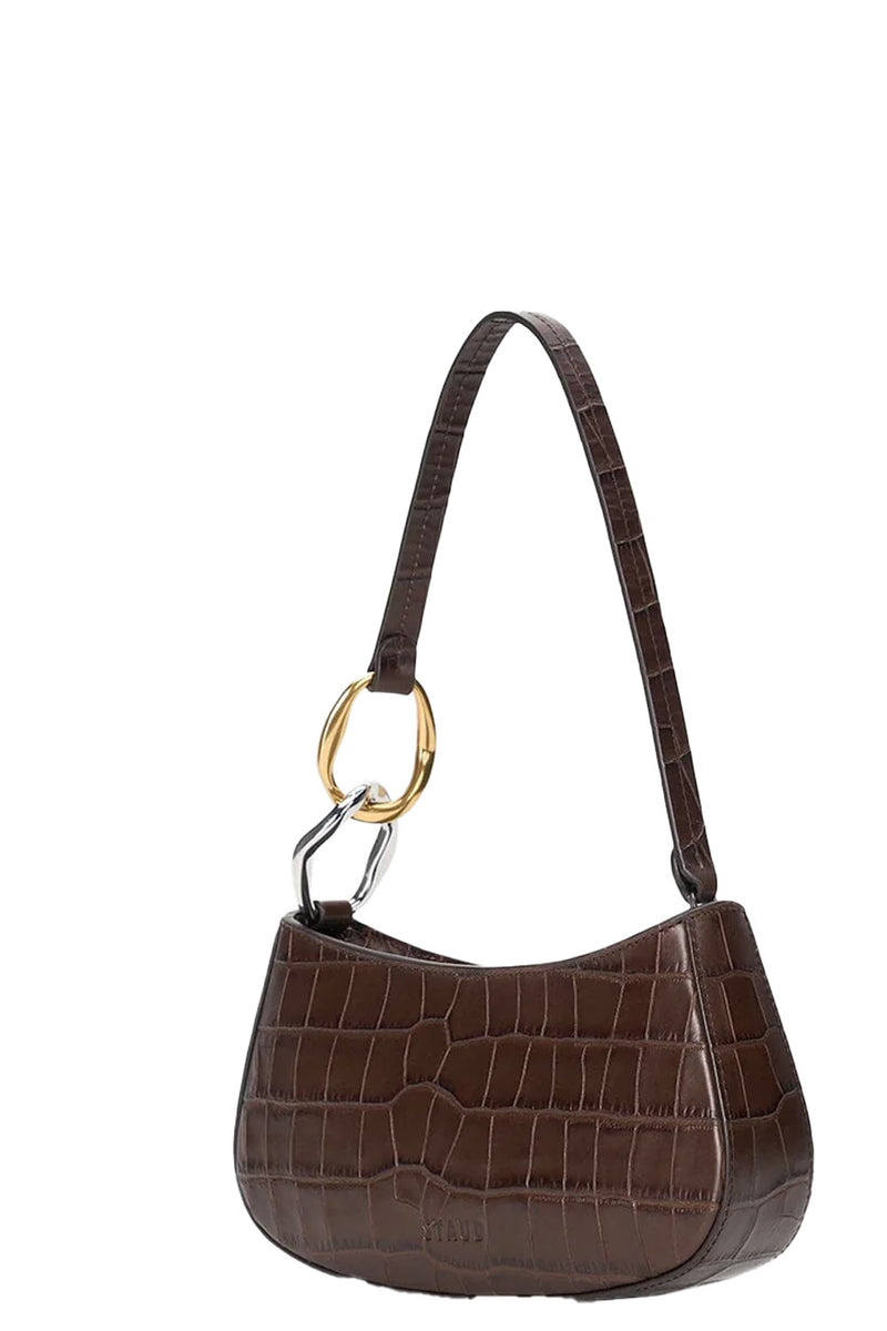 Ollie Bag in Espresso Croco