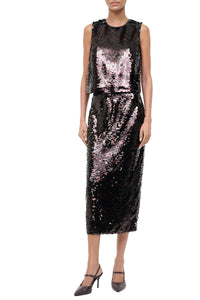 Seraphina Top in Espresso Black