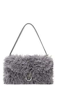 Harlow Faux Fur Bag in Storm