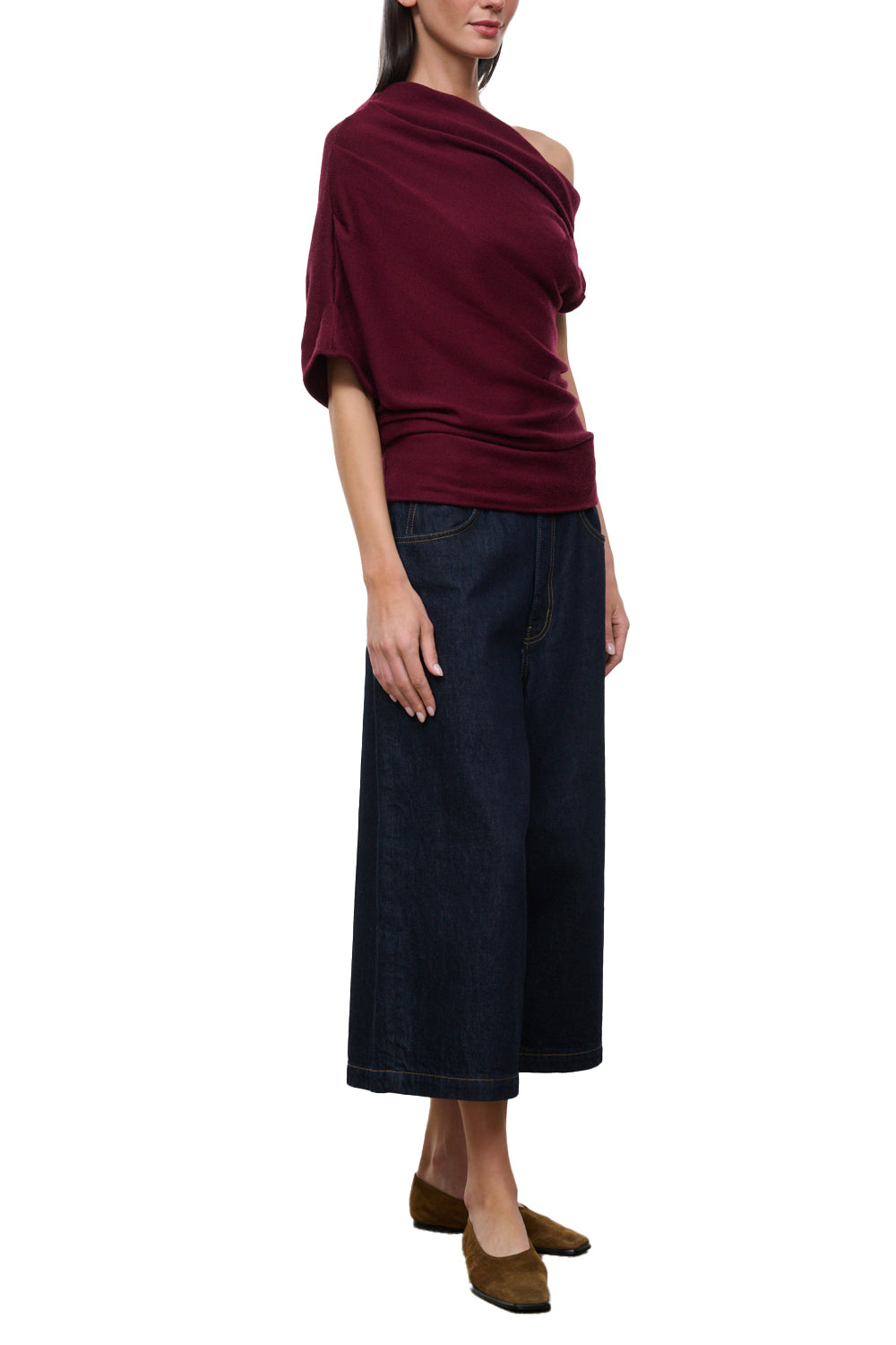 Mabel Sweater in Pinot