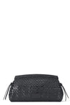 Maude Convertible Clutch in Black Woven