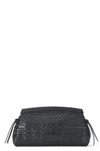 Maude Convertible Clutch in Black Woven