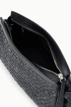 Maude Convertible Clutch in Black Woven