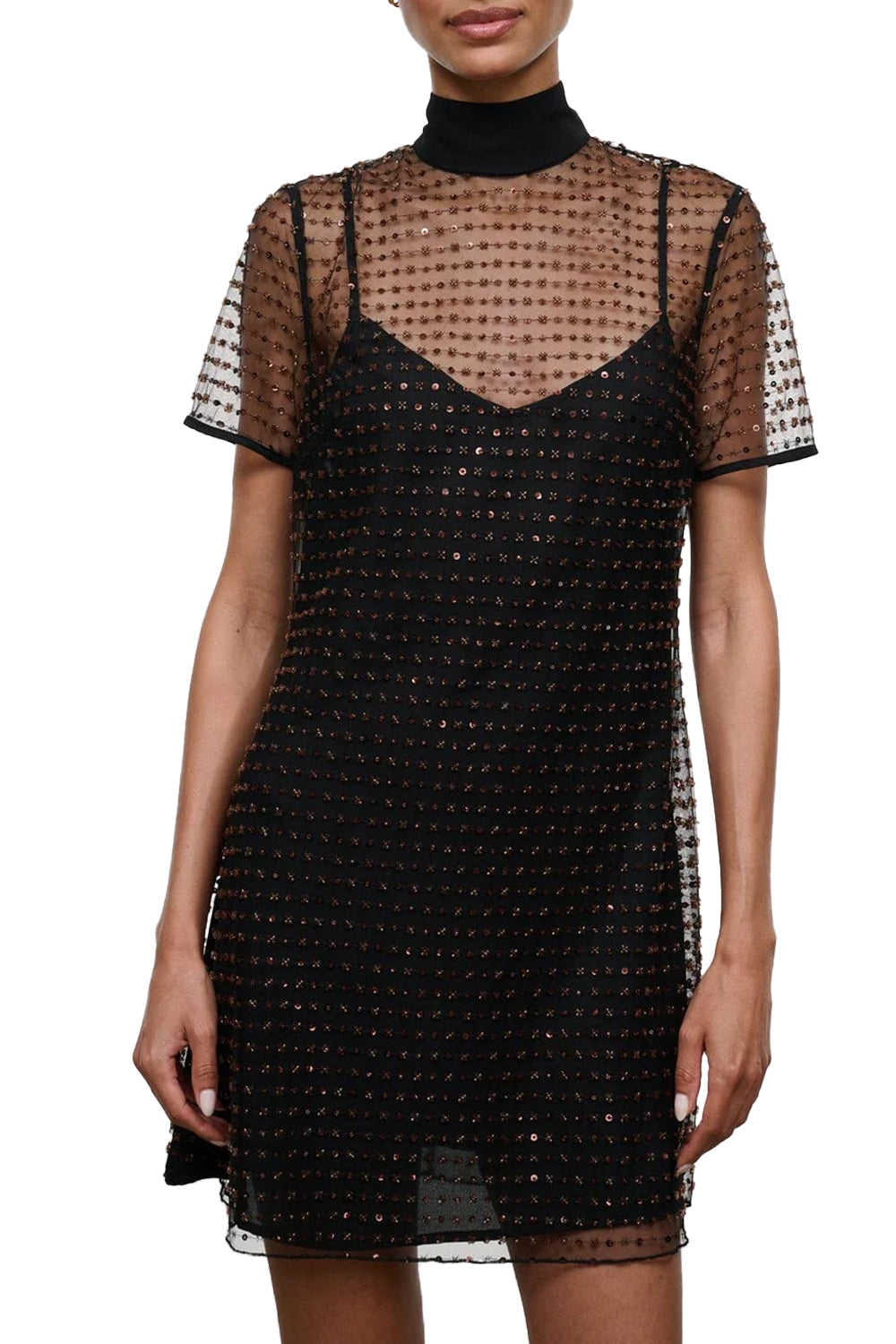 Ilana Mini Dress in Goodnight