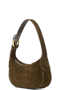 Owen Bag in Truffle Suede