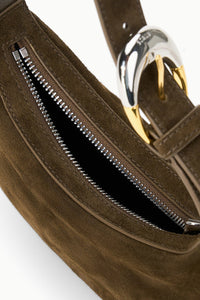 Owen Bag in Truffle Suede