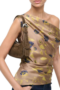 Owen Bag in Truffle Suede
