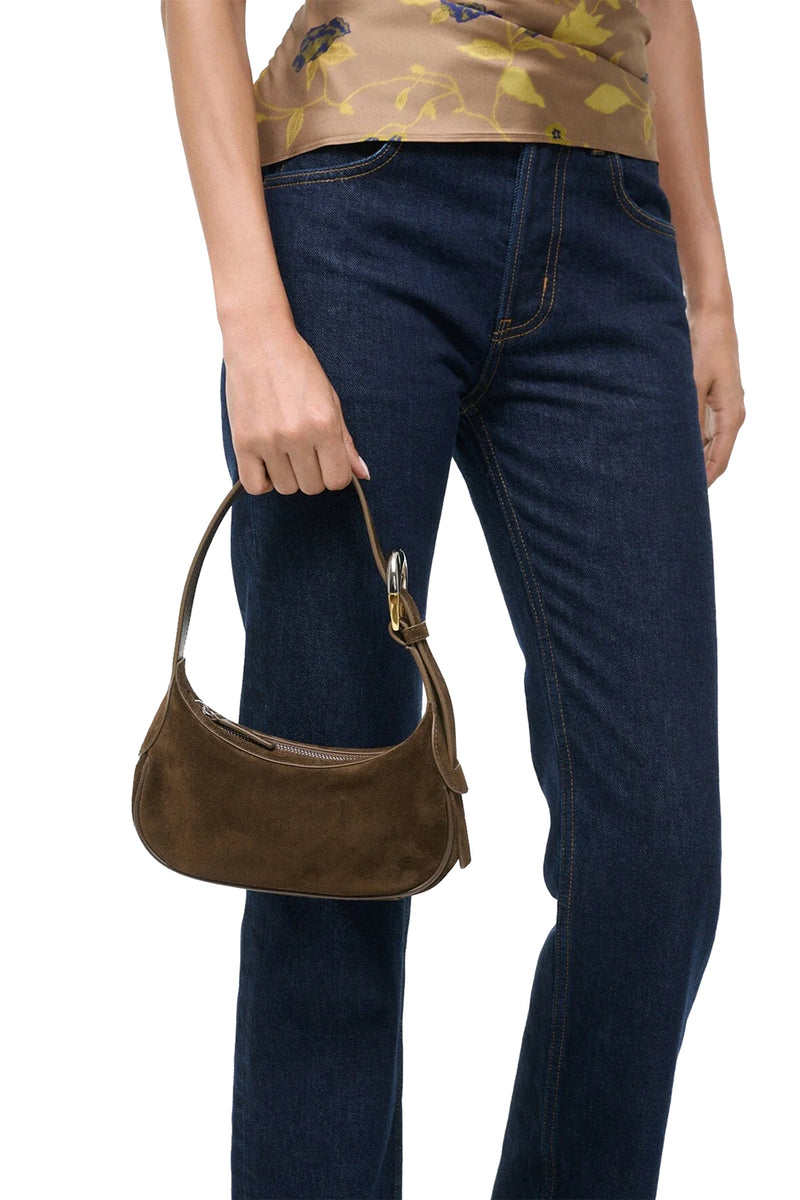 Owen Bag in Truffle Suede