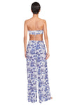Marza Pant in Blue Toile