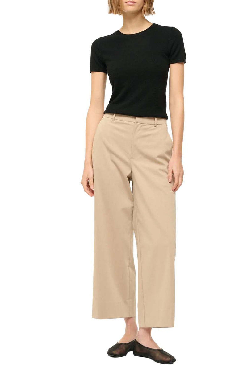 Cropped Prince Pant in Stone