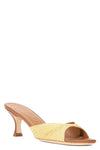 Brigitte Mule in Natural Raffia