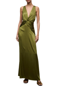 Selene Dress in Pear