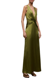 Selene Dress in Pear
