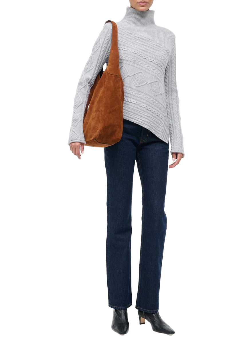 Sidney Sweater in Heather Grey