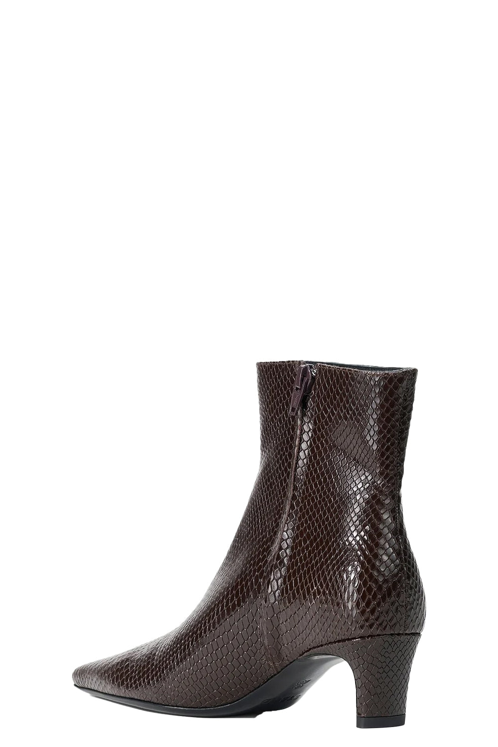 Wally Ankle Boots in Espresso Snake