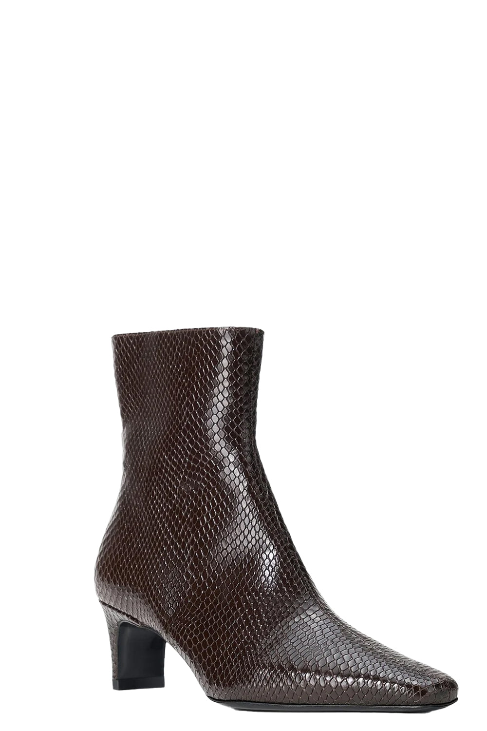 Wally Ankle Boots in Espresso Snake