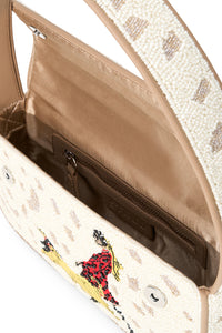 Tommy Beaded Bag in Dog Walk