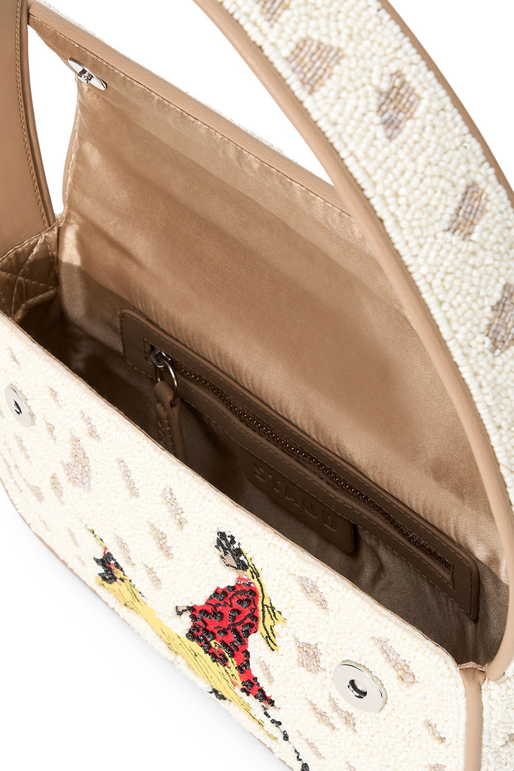 Tommy Beaded Bag in Dog Walk