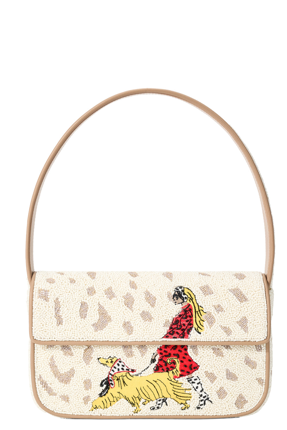 Tommy Beaded Bag in Dog Walk